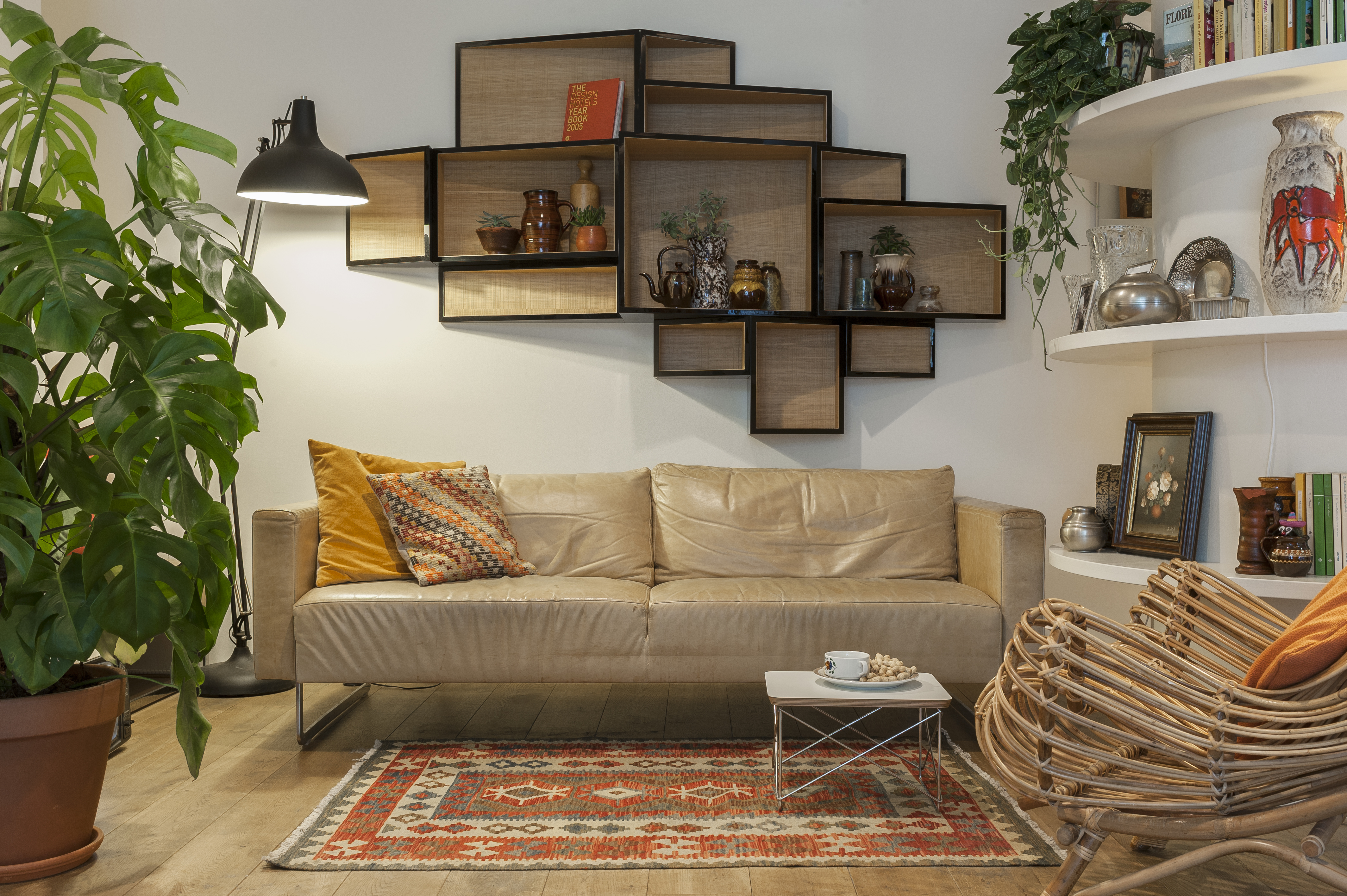 Lobby huiskamer lounge hoek 1 - Townhouse Design Hotel Maastricht