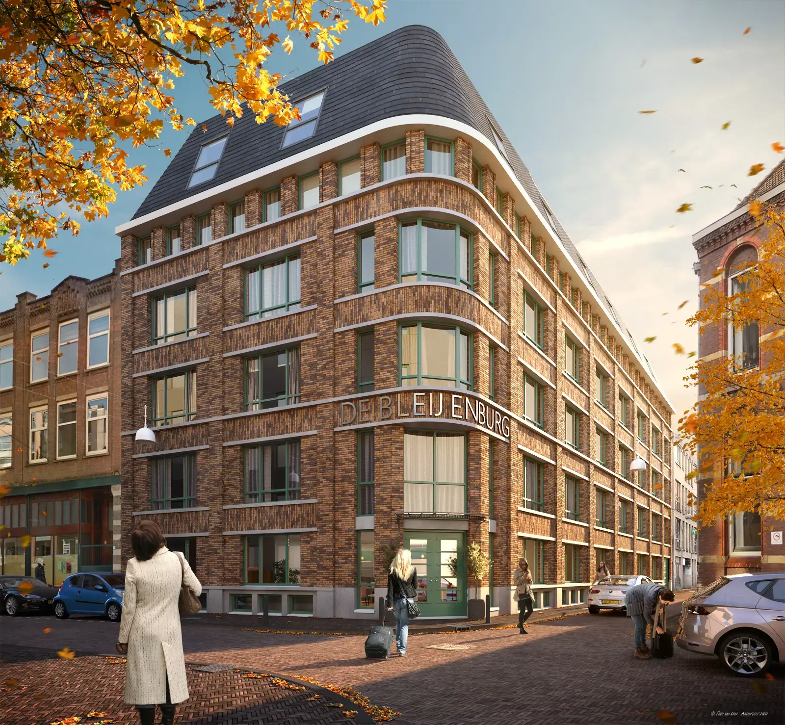 THDH 3d render Townhouse 3d render