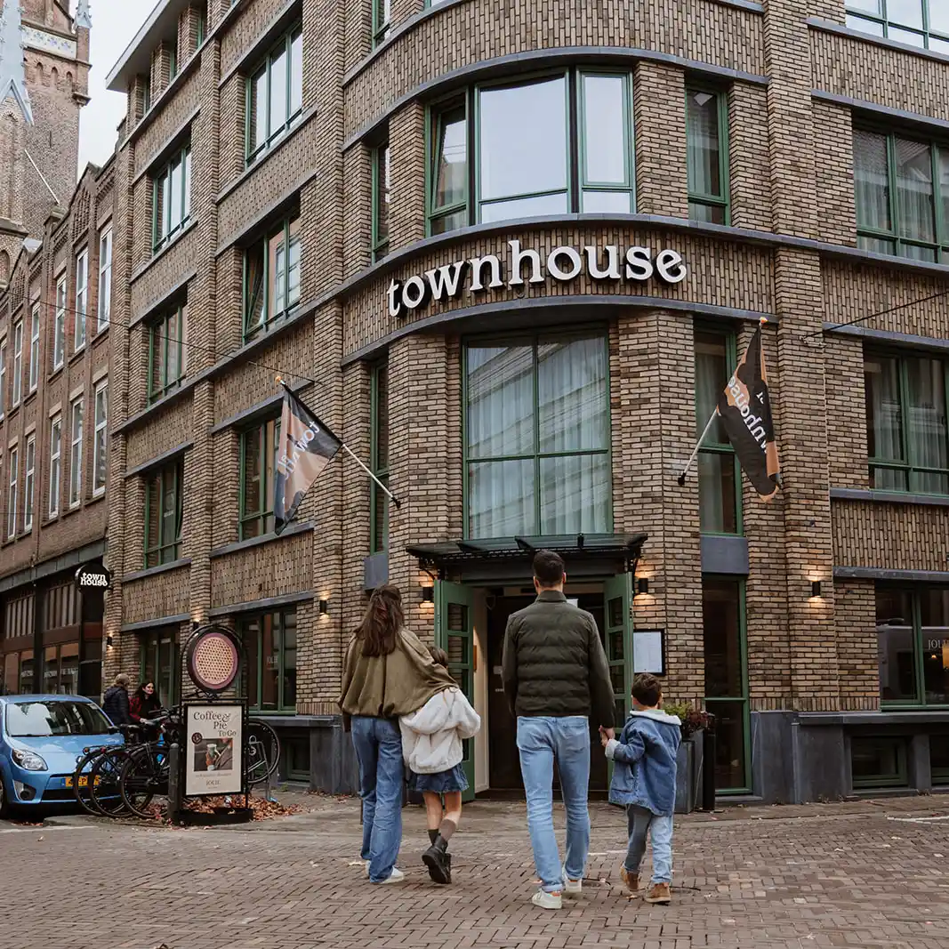Townhouse DenHaag voorgevel